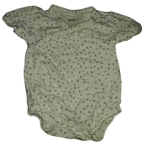 Carter's  Antebies Gender Neutral Bodysuit Bundle 3-6 mo Black/White Print - Picture 7 of 7